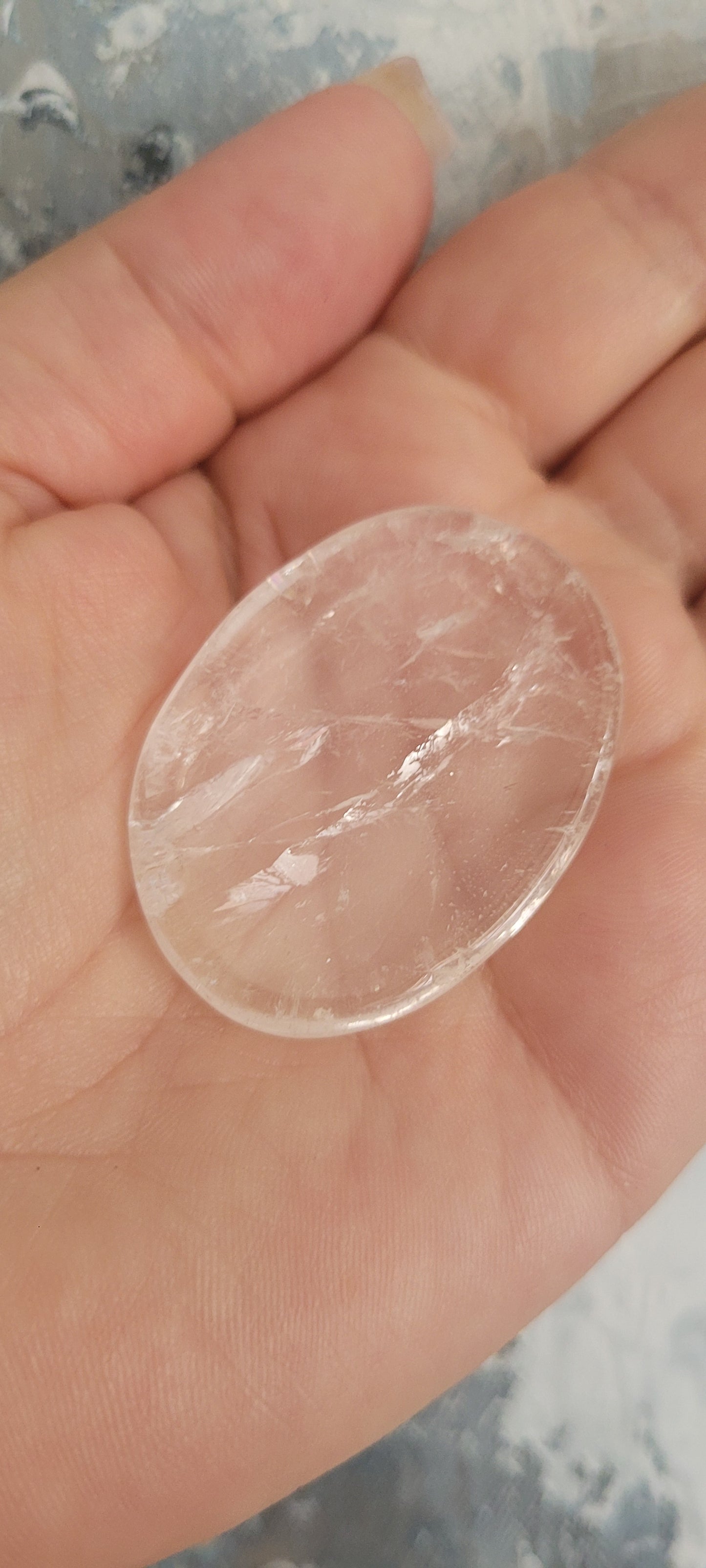 Worry Stone - Clear Quartz