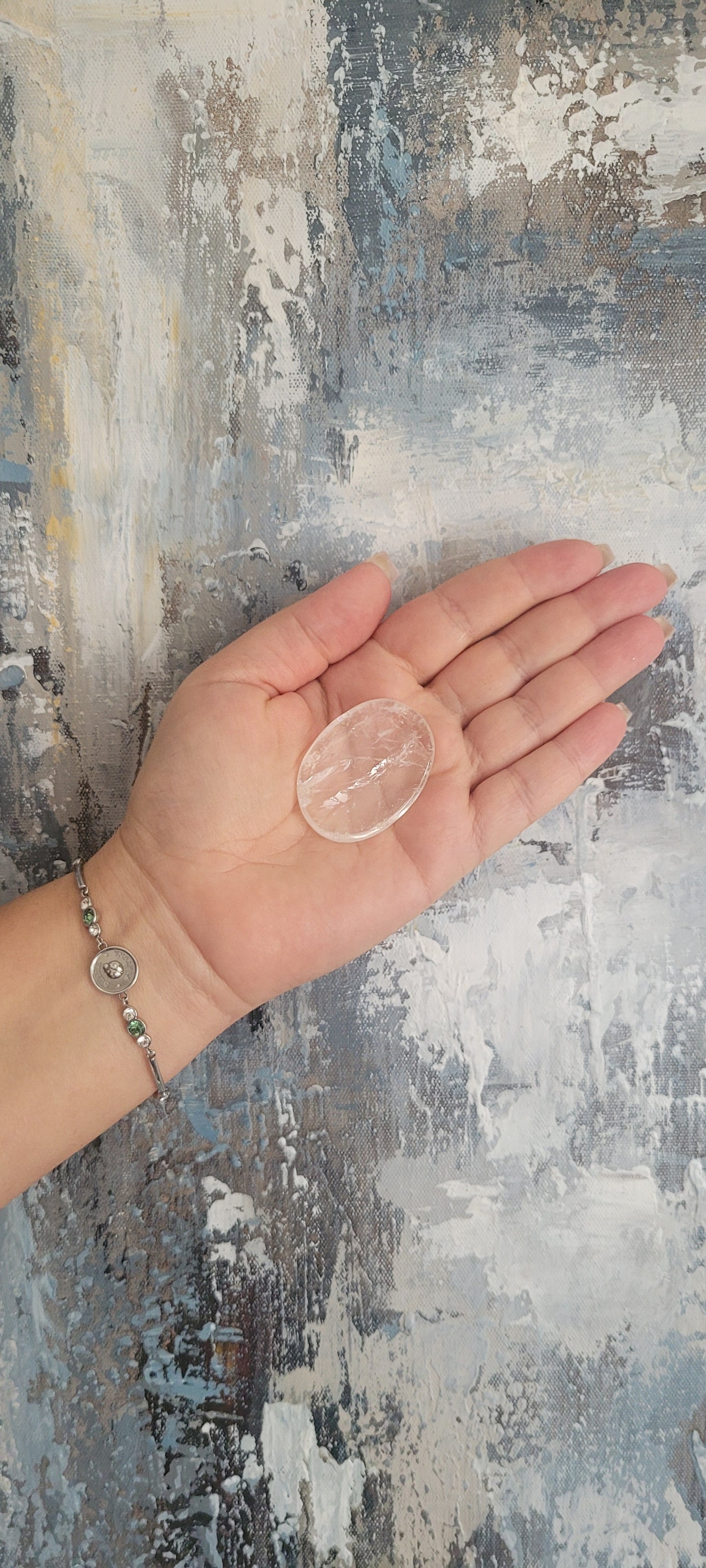 Worry Stone - Clear Quartz