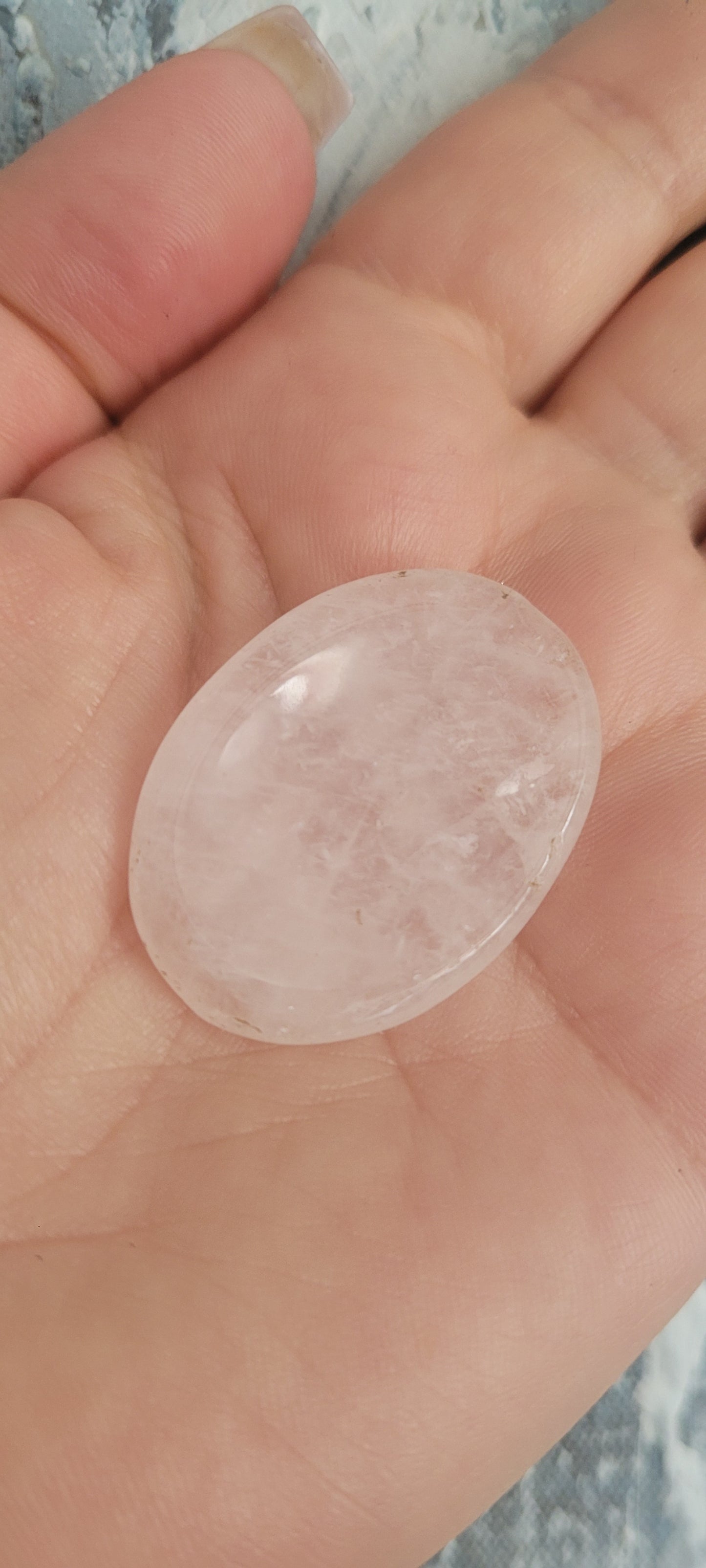 Worry Stone - Rose Quartz