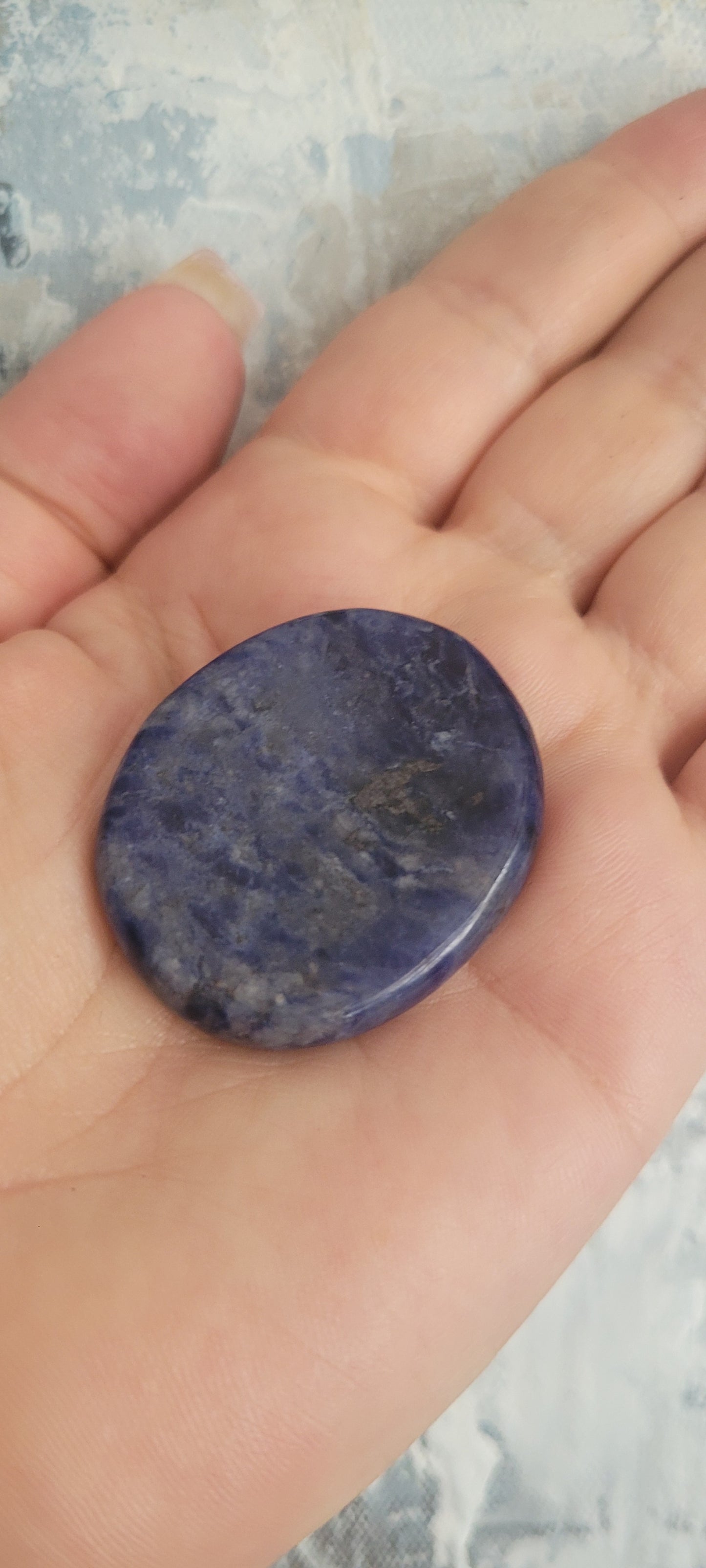 Worry Stone - Sodalite