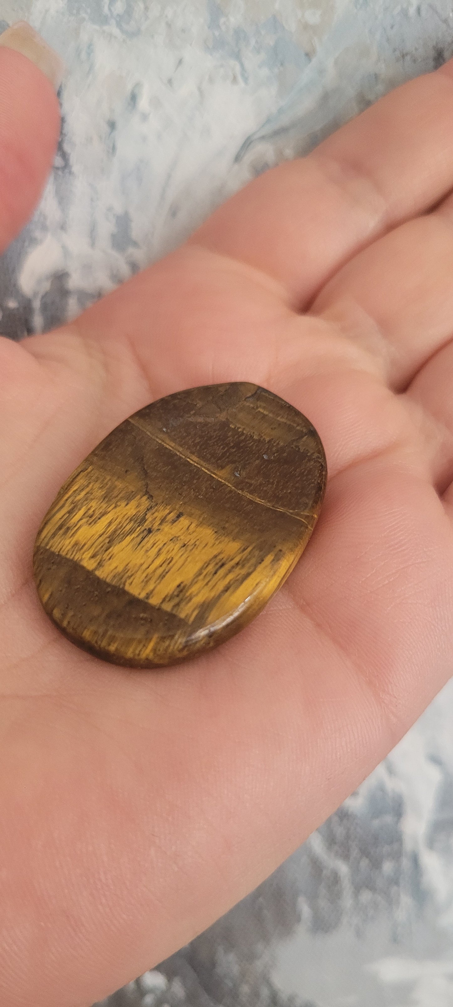 Worry Stone - Tiger Eye